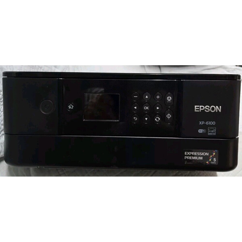 Epson Expression Premium XP-6100 All-In-One Inkjet Printer No cords